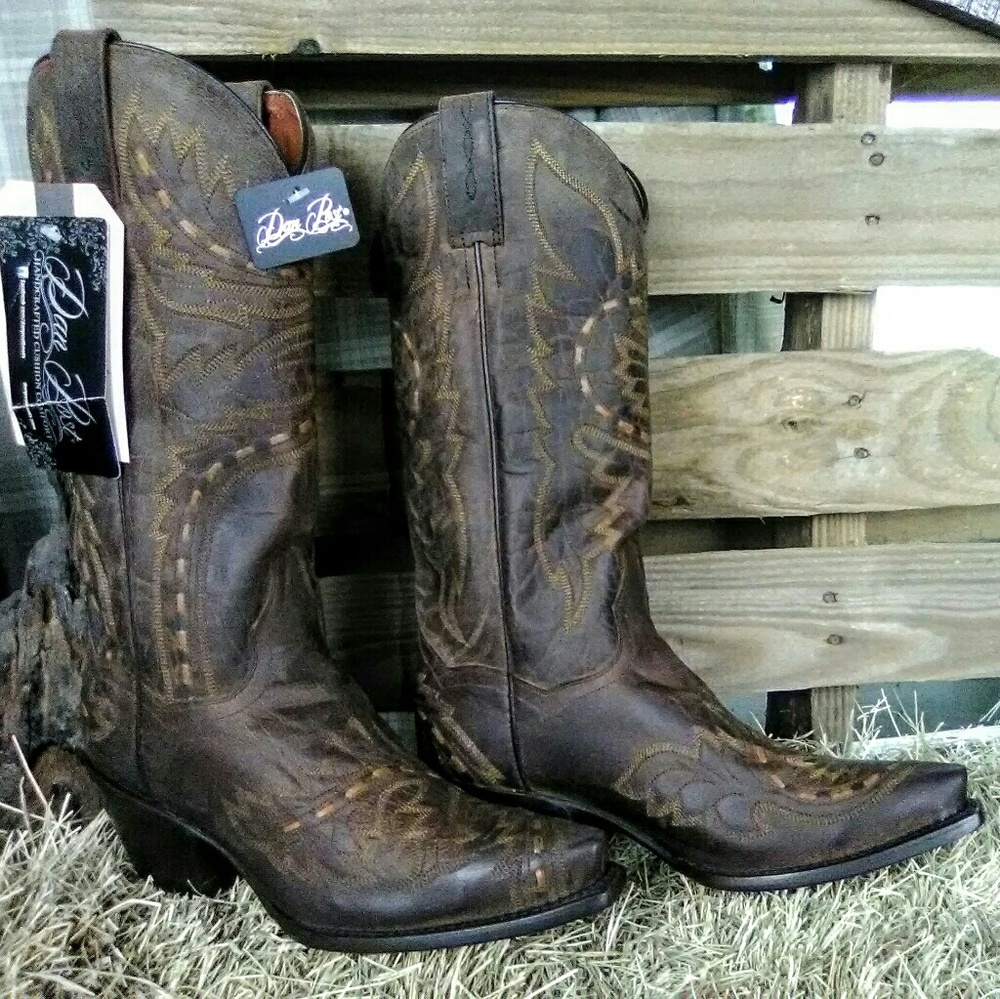🎉HP🎉NIB Dan Post cowboy boots size 7M - Picture 2 of 6